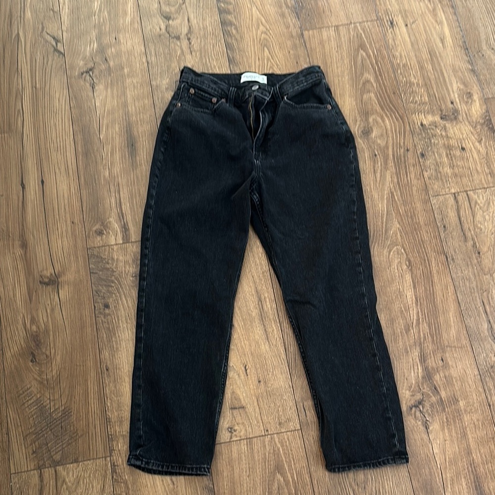 Abercrombie & Fitch Black Relaxed Jeans